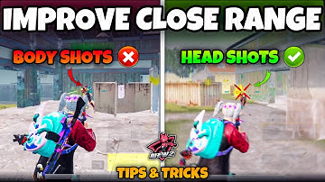 HOW TO IMPROVE AIM FOR MORE HEADSHOTS IN CLOSE RANGE🔥BEST BGMI (TIPS & TRICKS) PUBGM | Mew2