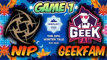 NiP vs. GeekFam Game 1 [FULL] Super Comeback | WEPLAY! BUKOVEL MINOR 2020