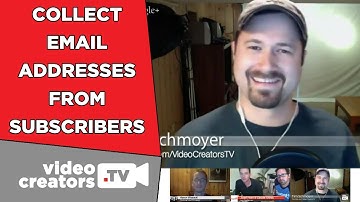 How To Collect Email Addresses from YouTube Subscribers
