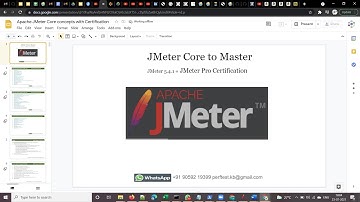 PerformanceTesting-Nov30-JMeter demo- Script recording & Enhancements