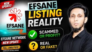 Efsane Network New Update | EFS Listing Reality 🔥 Scam or Real? Full Review 2026