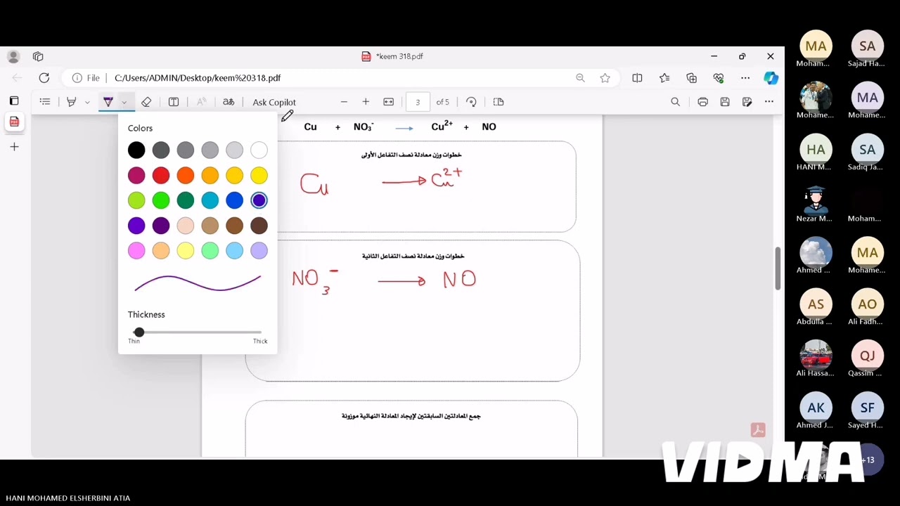 مراجعة مقرر كيم 318