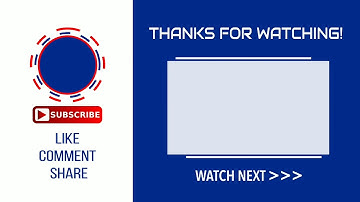OUTRO TEMPLATE for END SCREEN without text Copyright FREE | Channel Maker