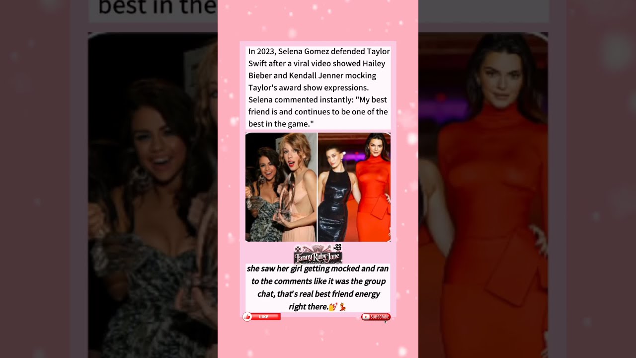 Selena Gomez Defends Taylor Swift After Viral Mocking Video She S One Of The Best In Game 