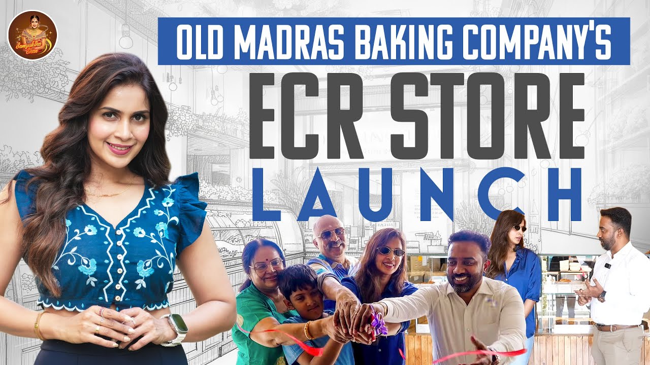 Old Madras Baking Company 🥐🍞| ECR Grand Launch Tour 💥 | Samyuktha Shan