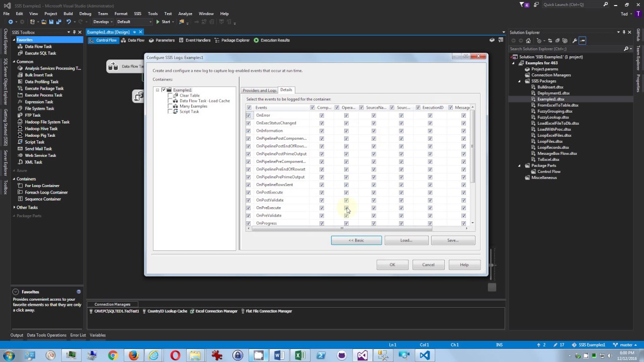 04B SSIS Logging - YouTube