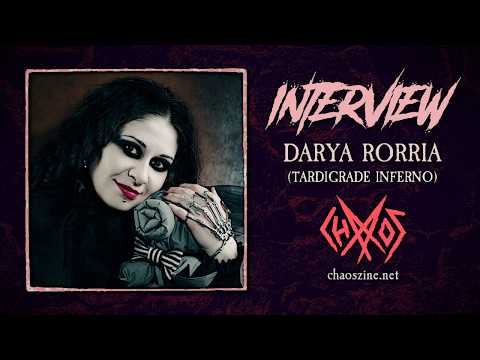 Tardigrade Inferno's Darya talks about the new album "Hush" and artistic influences