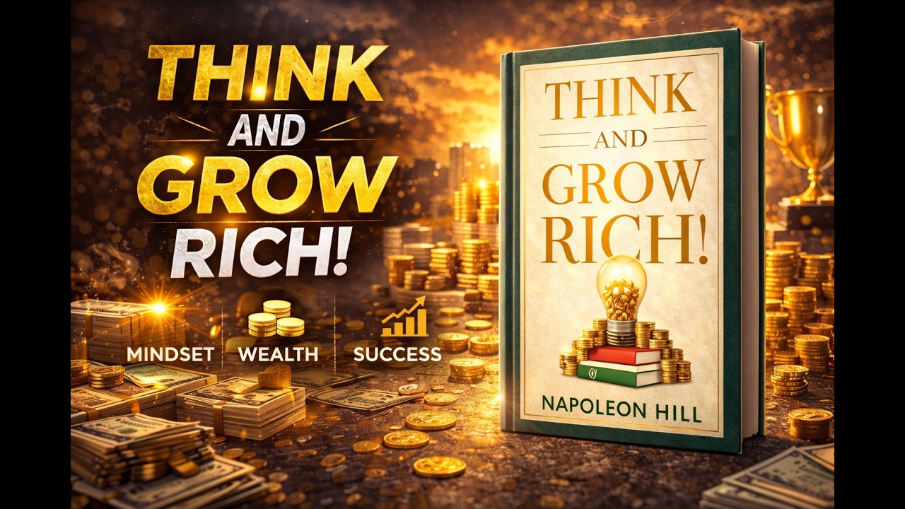 Think and Grow Rich: Wealth Mindset & Financial Success Principles | Book Summary