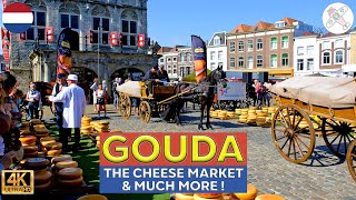 GOUDA │NETHERLANDS.  The Gouda Cheese Market hand slapping negotiation   city highlights, all in 4K!