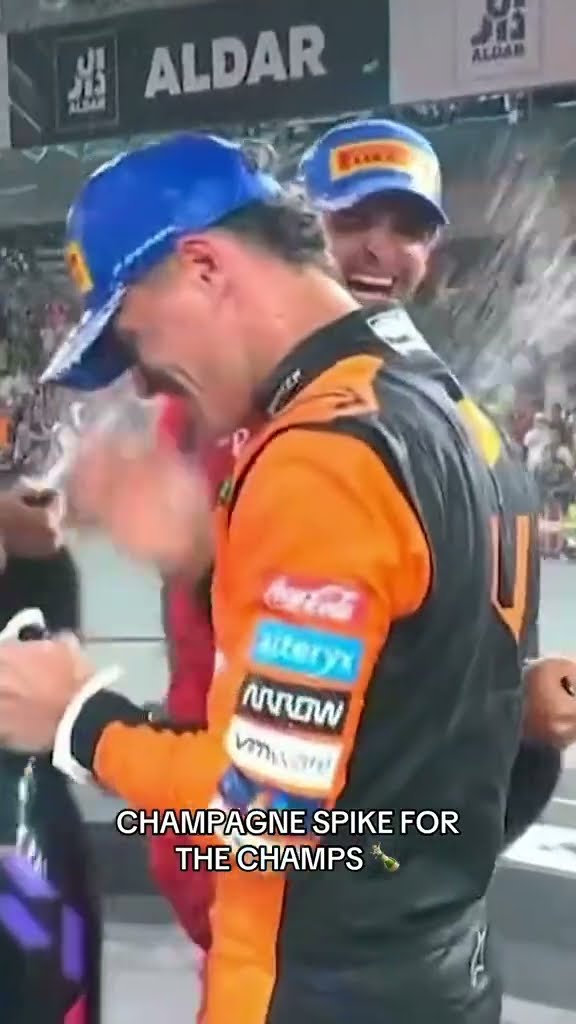 Look at the smiles on Lando Norris and Zak Brown ?