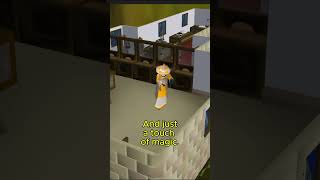 One item. Four skills. This is why I love RuneScape. #osrs #runescape #oldschoolrunescape #gaming