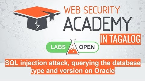 SQL injection attack querying the database type and version on Oracle | Portswigger Academy