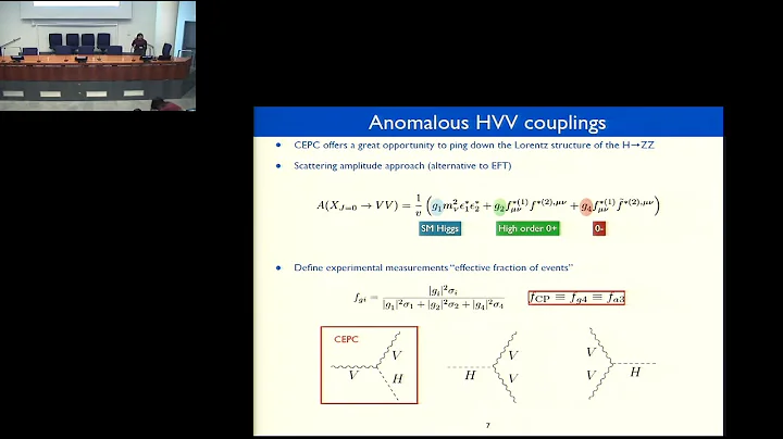 25/5 6 H - ZZ + anomalous coupling  - Yanyan Gao