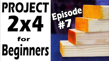 Building Amazing Projects With ONLY 2x4s For BEGINNERS! EPISODE "7" (3 projects)