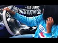 CLEAN and DECORATE MY CAR WITH ME 2020 (Stressful AF) | ICE ICE BABY + ROLLS ROYCE VIBE + LED LIGHTS