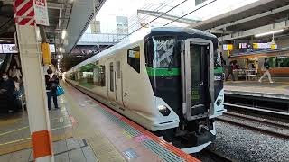 【富士回遊】E257系5500番台 立川発車