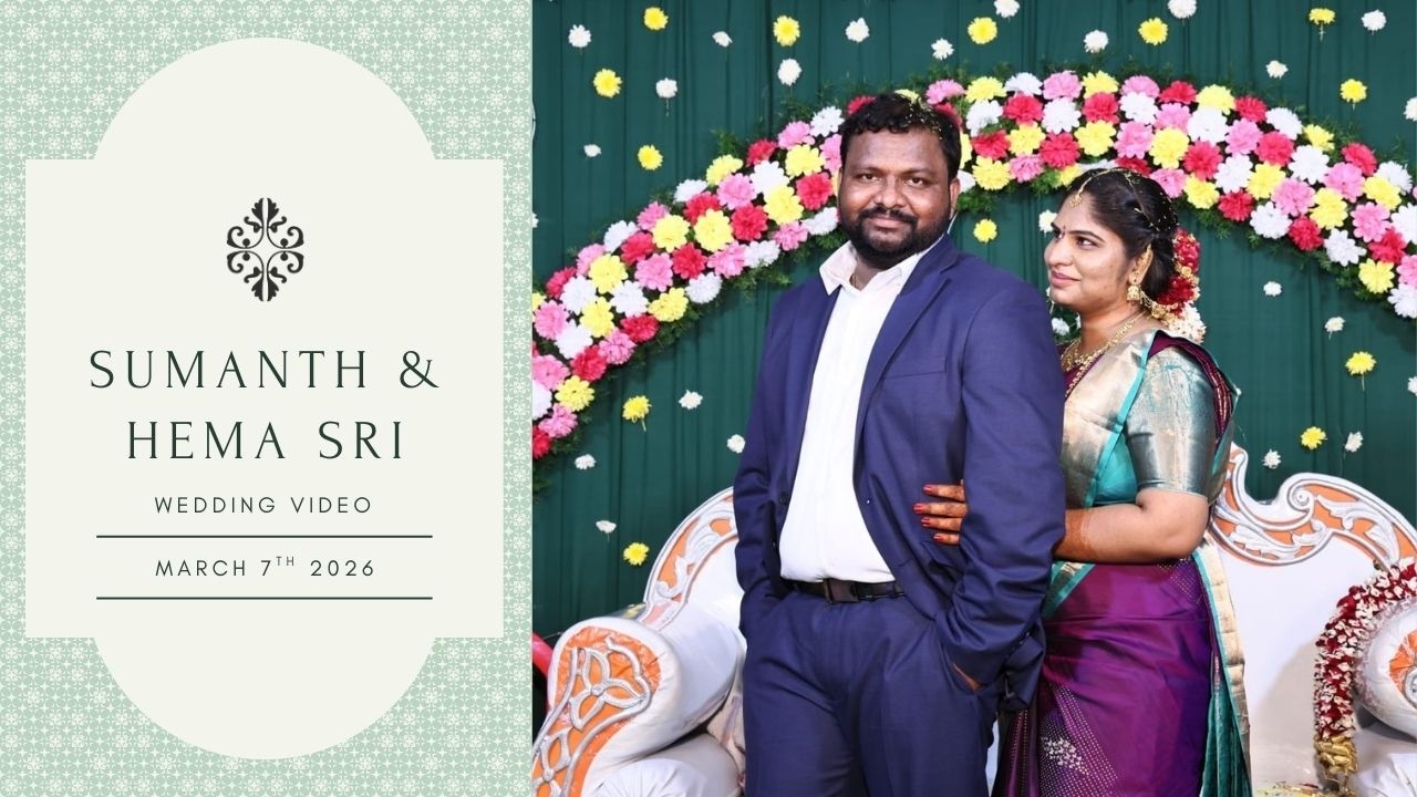 SUMANTH WEDS HEMA SRI