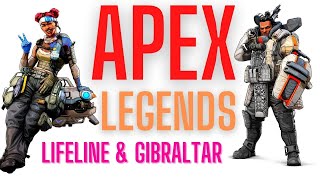 Gibraltar & LifeLine Apex Legends - Papashi