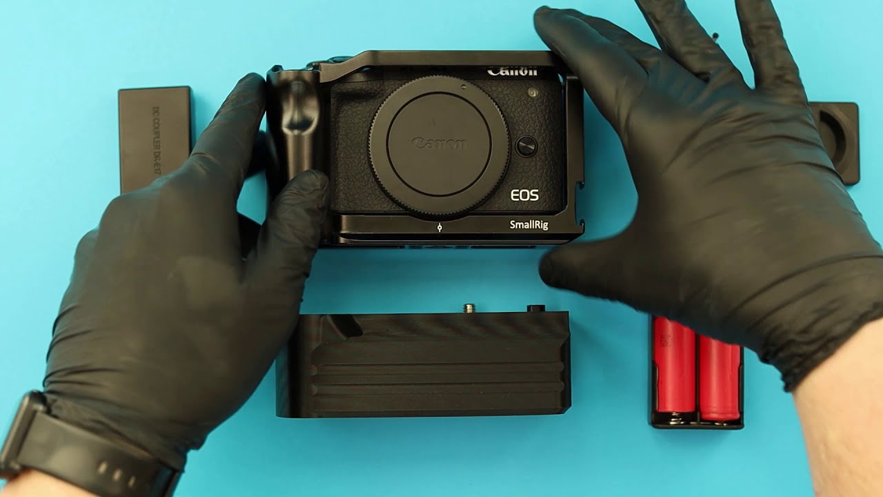Battery AddOn for Canon EOS M6 Mark II SmallRig Cage YouTube