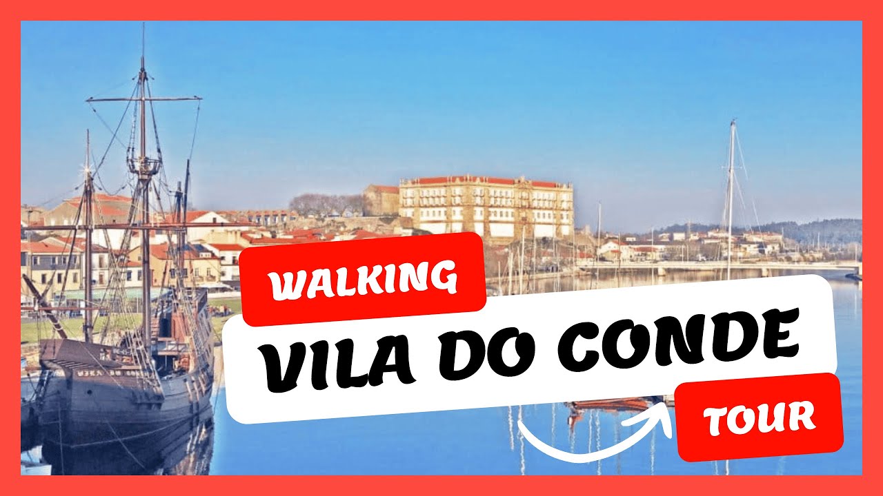 Walking tour Vila do Conde 🇵🇹 Portugal [4K]