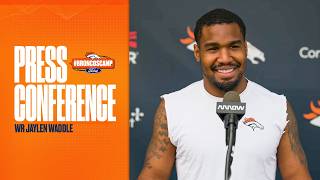 Wr Jaylen Waddle On Denvers Team Culture It Just Makes It Easy To Come To Work