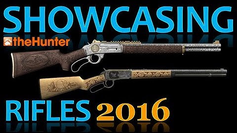 Showcasing Rifles 2016 (Animations, Sights & Sounds) - theHunter Classic