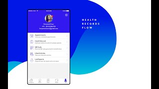 Medical Health Records App Flow | Patient Medical App screenshot 2