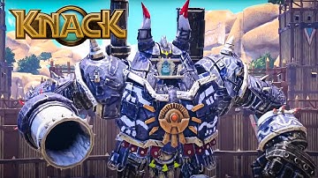 Knack 1 | Chapter 3 "Abominable Knack and Boss Fight" Game free in PlayStation Plus, Gameplay Easy