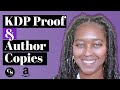 Amazon KDP Proof & Author Copy Order |