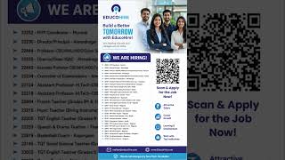 New Job Openings Across India | Schools, Colleges & Universities Hiring Now!