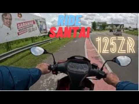 Ride santai │125ZR Maroon Black - YouTube
