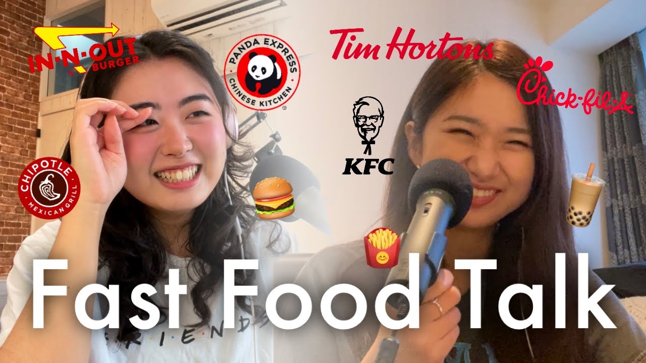 [ENG subtitle] Our Favorite Fast Food Chains | 🇺🇸🇨🇦ファストフード | EP65 - YouTube