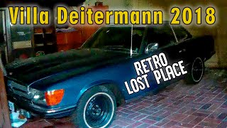 Lost Place Villa Deitermann Datteln 2018 vor dem Brand Retro mit Mercedes SL