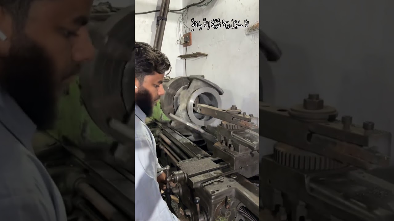 10” Air Lock Air Rotary Turning on Lathe | Precision & Power 