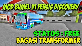 Mod Bussid Bumel V1 Persis Bus Discovery Bagasi Transformer Bussid Gameplays