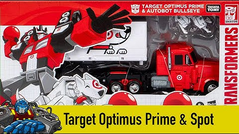 Transformers Target Optimus Prime and Autobot Bullseye