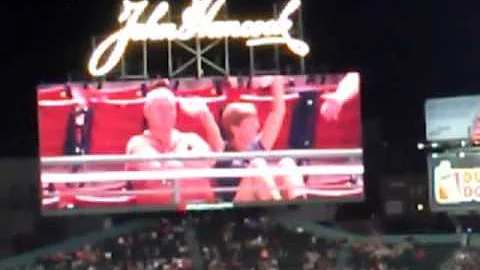 The Red Sox Pigeon Dance