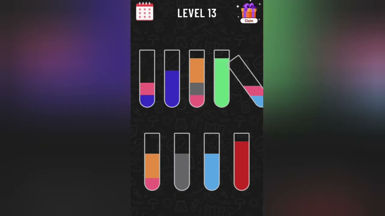 Water Sort Color Puzzle | Levels 10–20 | Satisfying & Relaxing Gameplay 