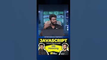 What is Hoisting In JavaScrip In Tamil