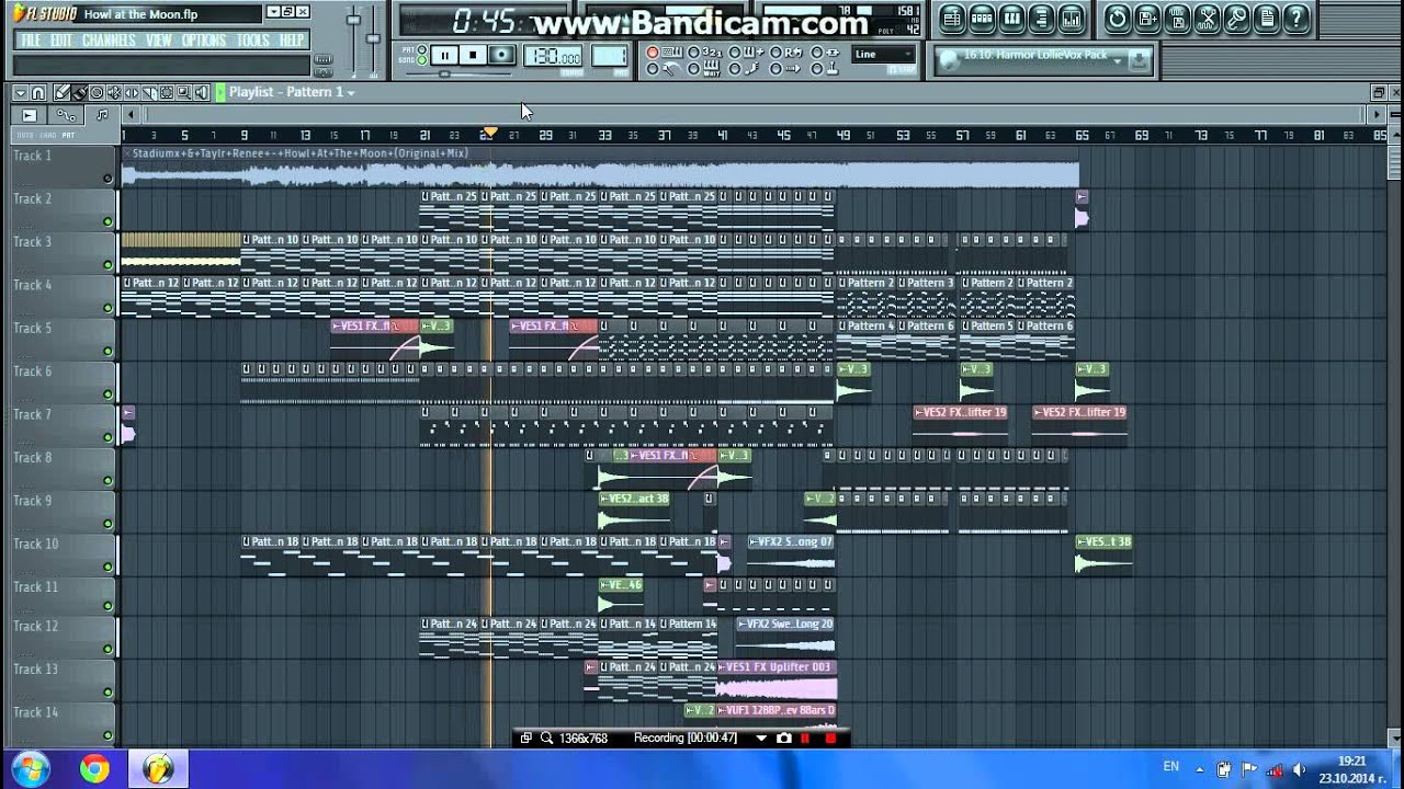 Stadiumx ft. Taylr Renee- Howl at the Moon (FL Studio 11 Remake) +FLP