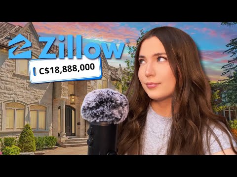 ASMR Judging Zillow Houses I Can't Afford 🏙⭐️ Close Whisper