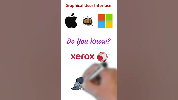 GUI in Computers | Apple | Xerox Alto #shorts #shortsvideo #computer #shortsfeed #shortsyoutube