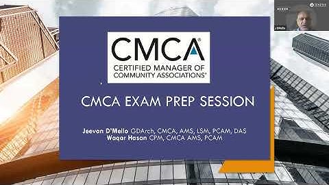 CMCA Exam Prep Session held on 05 Feb 2022