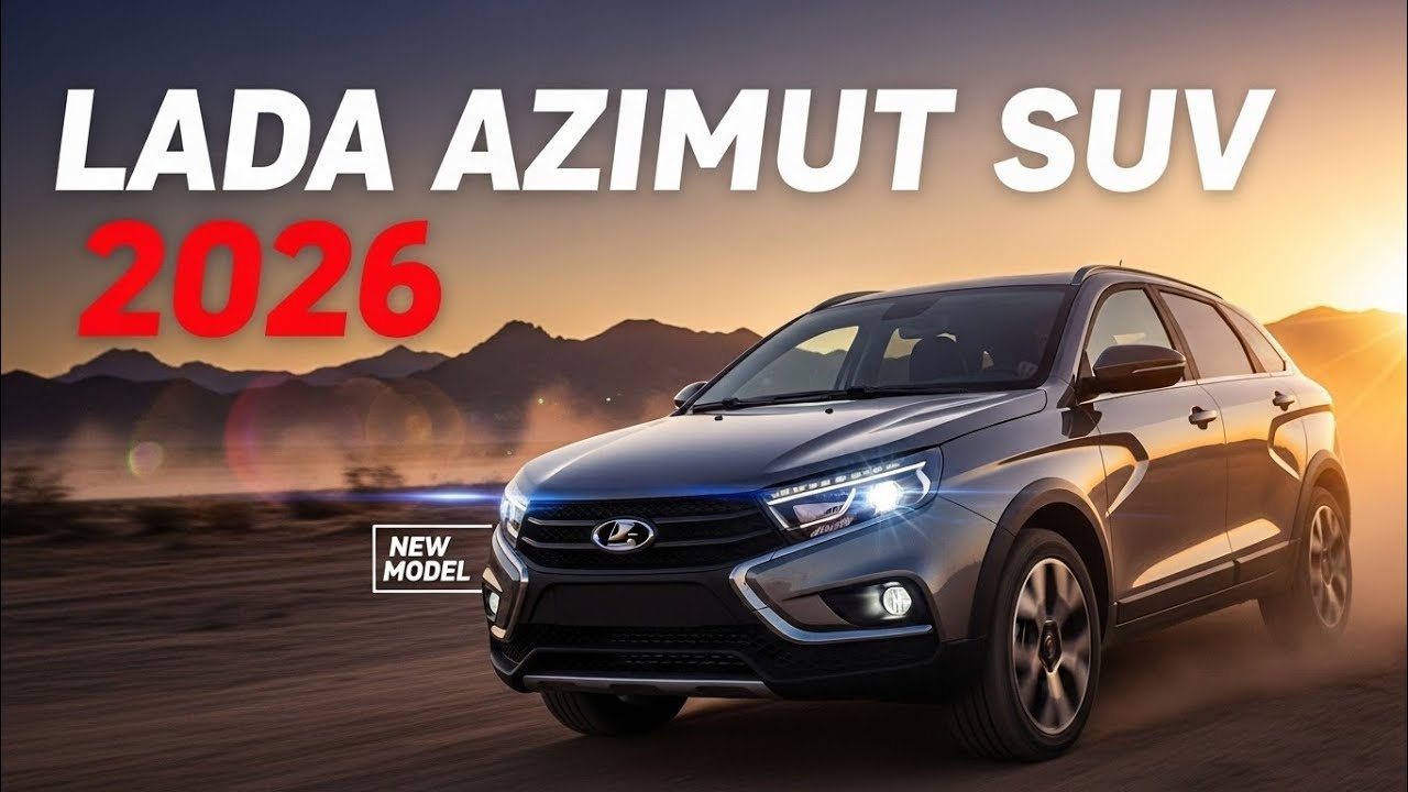 Lada Azimut SUV 2026 – ВЫЗОВ ИНОМАРКАМ! Российский кроссовер нового поколения