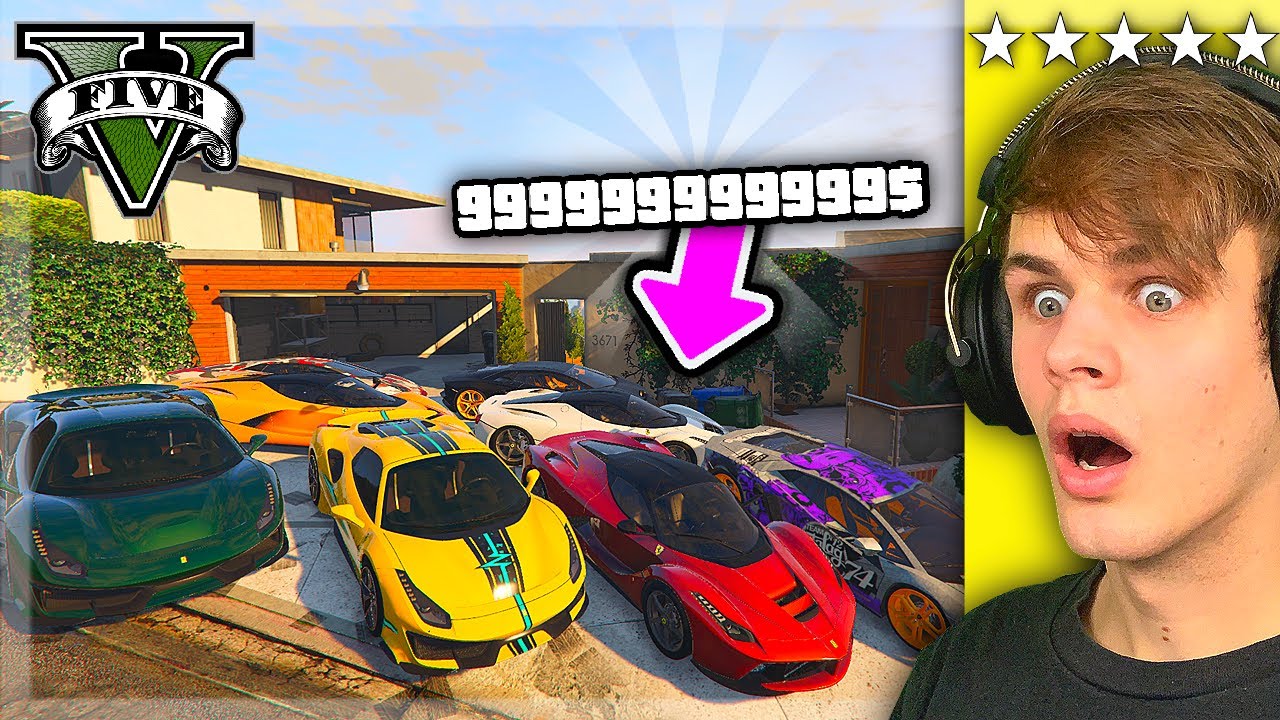 Sbírám AUTA MILIARDÁŘŮ v GTA 5!