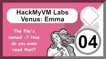 HackMyVM - Venus CTF labs - Level 4: Emma - Linux Special Characters
