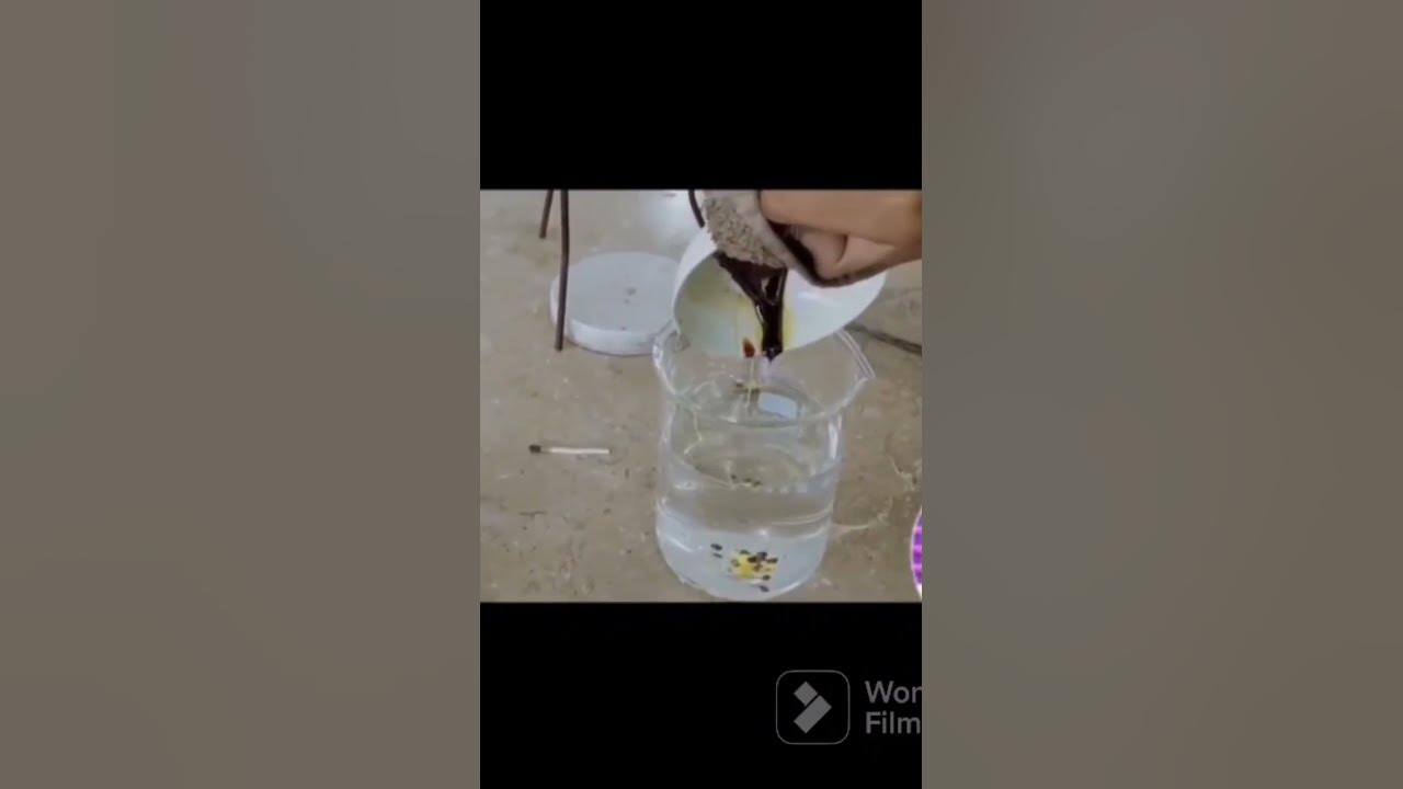 preparation Of Plastic sulfur from monoclinic Sulfur (beta sulfur to ...