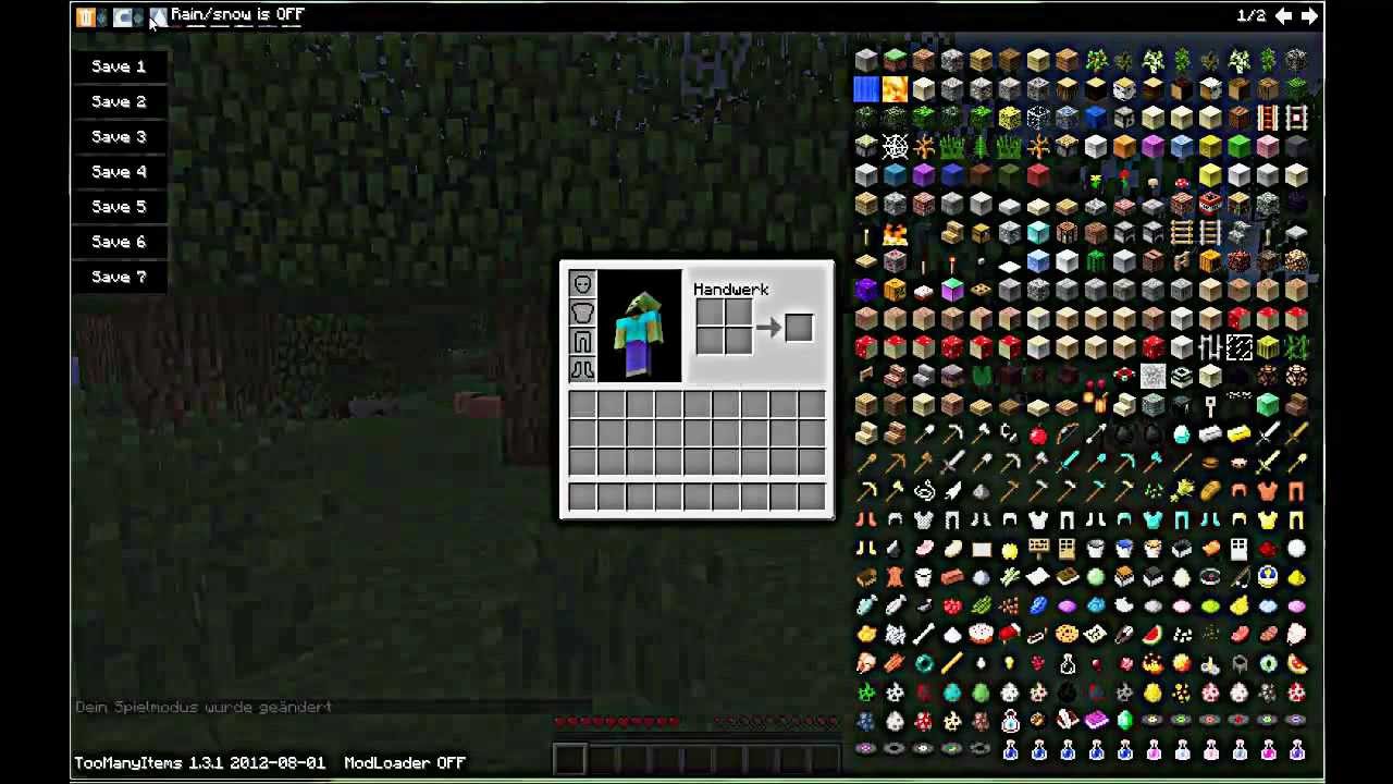 Minecraft Too many Items 1.3.2 installieren Tutorial (German/Deutsch