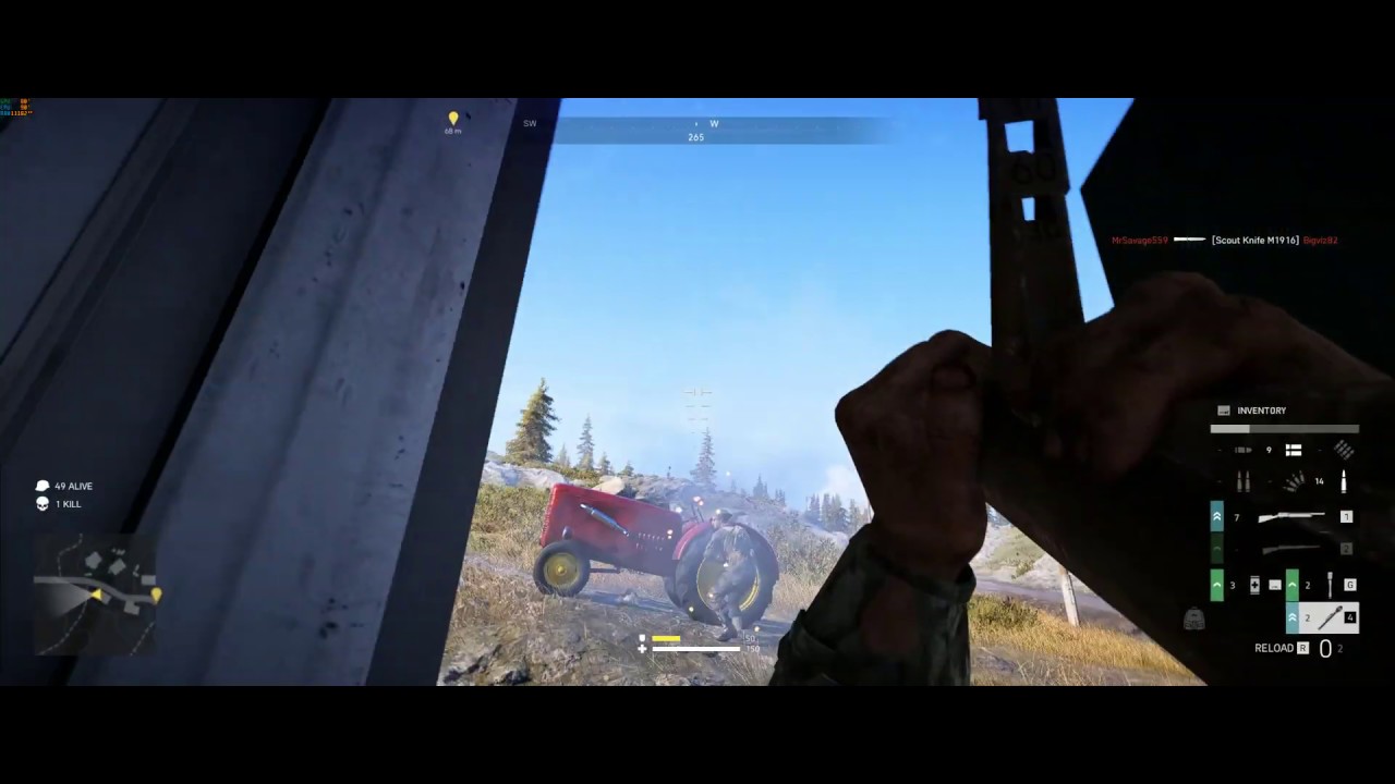 Battlefield V | Firestorm: Git yer tractor off my property!