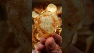 These Crisps Are Better Than Walkers! Homemade Oven-Baked Potato Crisps Recipe #potatochips #potato